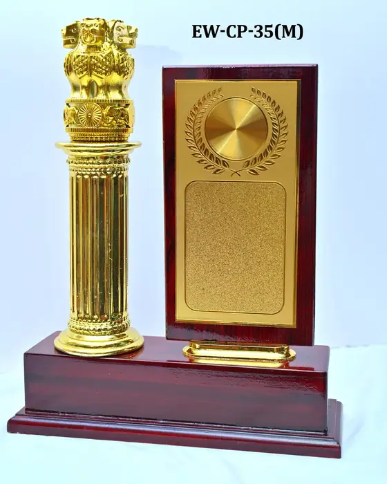 Premium column style award trophy